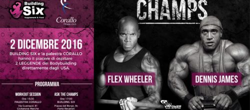 Buildingsix & Corallofitnessclub presentano un grande evento..